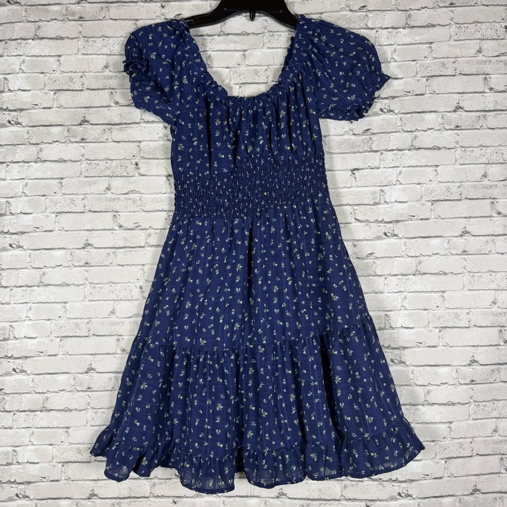 Altar'd State Navy Floral Dress